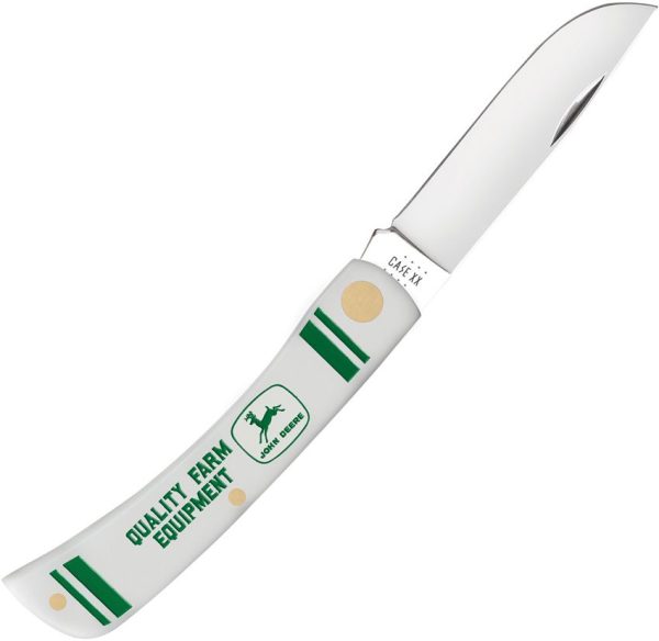 Case Cutlery John Deere Sod Buster Jr - White Synthetic