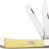 Case Cutlery Trapper Yellow Synthetic
