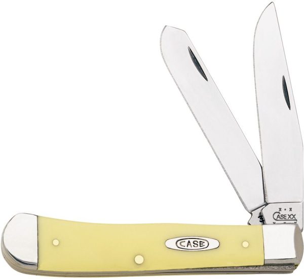 Case Cutlery Trapper Yellow Synthetic