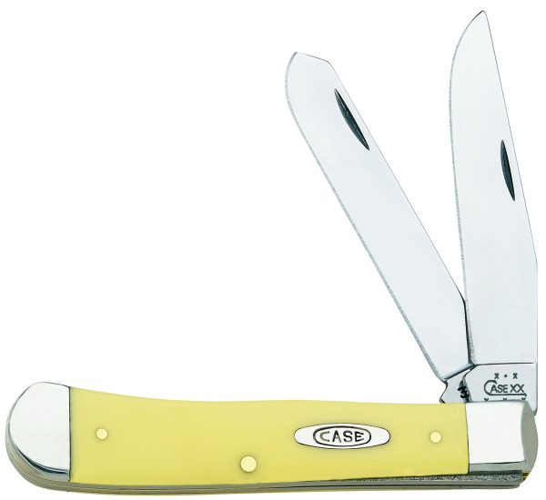 Case Cutlery Trapper Yellow Synthetic