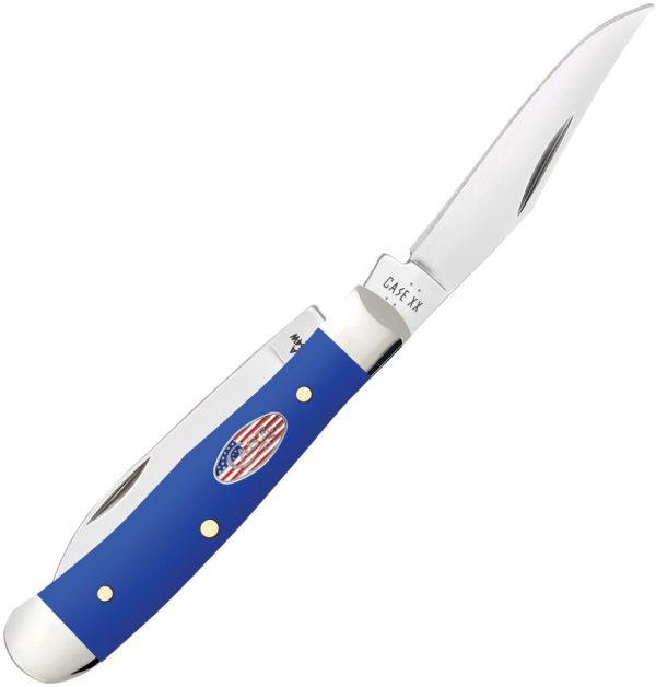 Case Cutlery Mini Trapper Royal Blue
