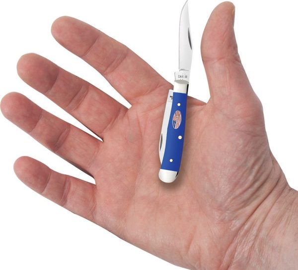 Case Cutlery Mini Trapper Royal Blue