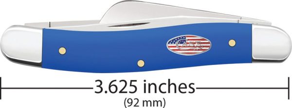 Case Cutlery Med Stockman Royal Blue