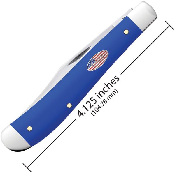 Case Cutlery Slimline Trapper Royal Blue