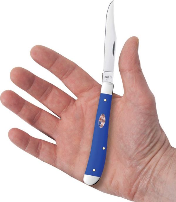 Case Cutlery Slimline Trapper Royal Blue