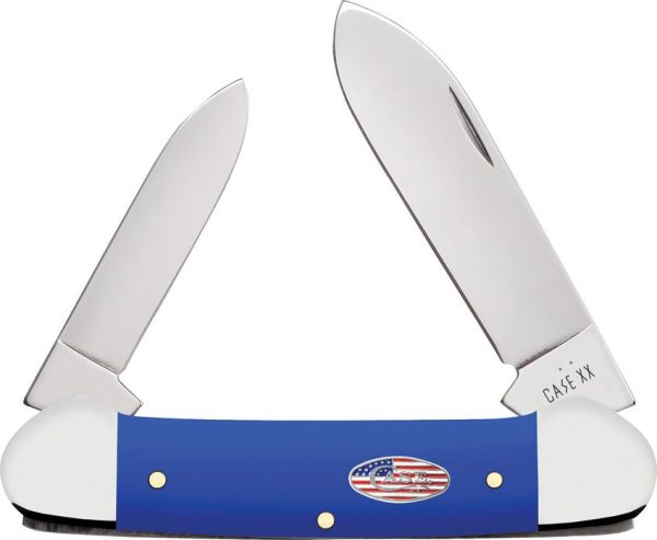 Case Cutlery Canoe Royal Blue Synthetic