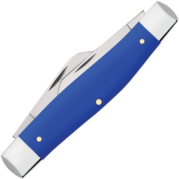 Case Cutlery Large Stockman Royal Blue Folding Knife