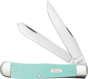 Case Cutlery Trapper Seafoam Green G10