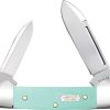 Case Cutlery Baby Butterbean Seafoam Green G10