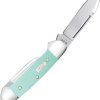 Case Cutlery Baby Butterbean Seafoam Green G10