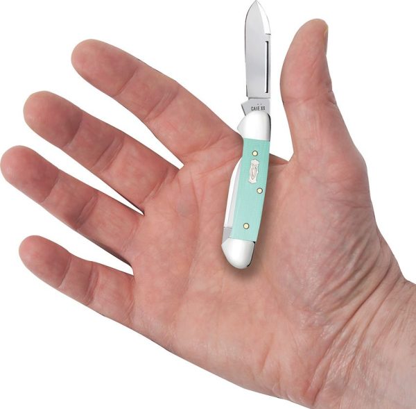 Case Cutlery Baby Butterbean Seafoam Green G10