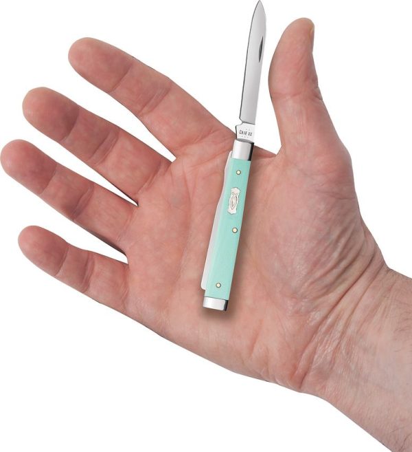 Case Cutlery Baby Doc Seafoam Green G10