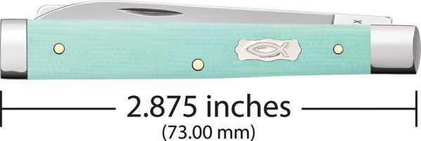 Case Cutlery Baby Doc Seafoam Green G10