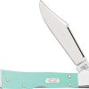 Case Cutlery Mini Copperlock Seafoam Green G10