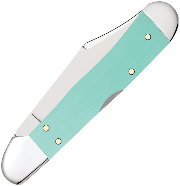 Case Cutlery Mini Copperlock Seafoam Green G10