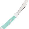 Case Cutlery Mini Copperlock Seafoam Green G10