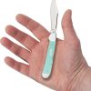 Case Cutlery Mini Copperlock Seafoam Green G10