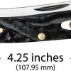 Case Cutlery Toothpick Rough Black Synthetic Folding Knife