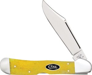 Case Cutlery Copperlock Yellow Bone Locking Folder