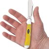 Case Cutlery Copperlock Yellow Bone Locking Folder