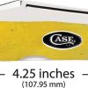 Case Cutlery Copperlock Yellow Bone Locking Folder