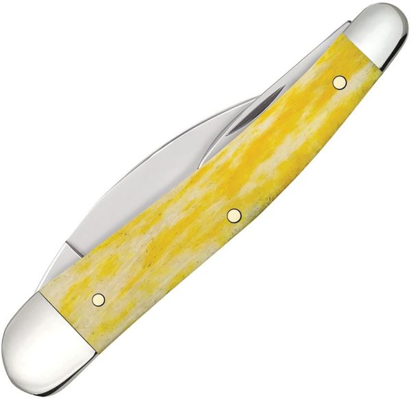 Case Cutlery Seahorse Whittler Yellow Bone Multi-Blade Knife