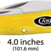 Case Cutlery Seahorse Whittler Yellow Bone Multi-Blade Knife