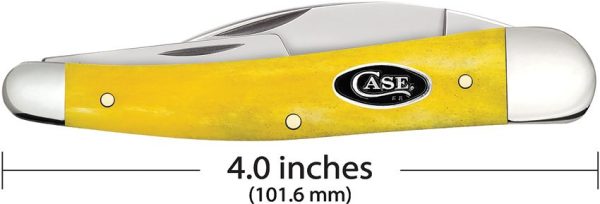 Case Cutlery Seahorse Whittler Yellow Bone Multi-Blade Knife