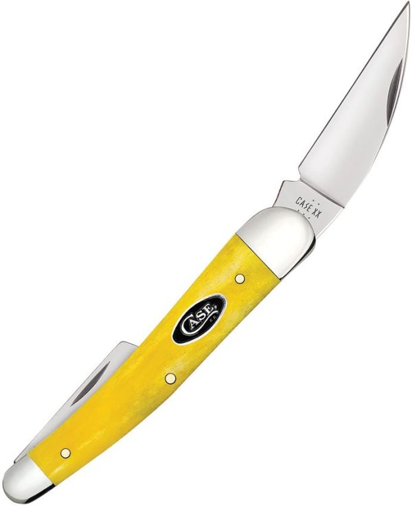 Case Cutlery Seahorse Whittler Yellow Bone Multi-Blade Knife