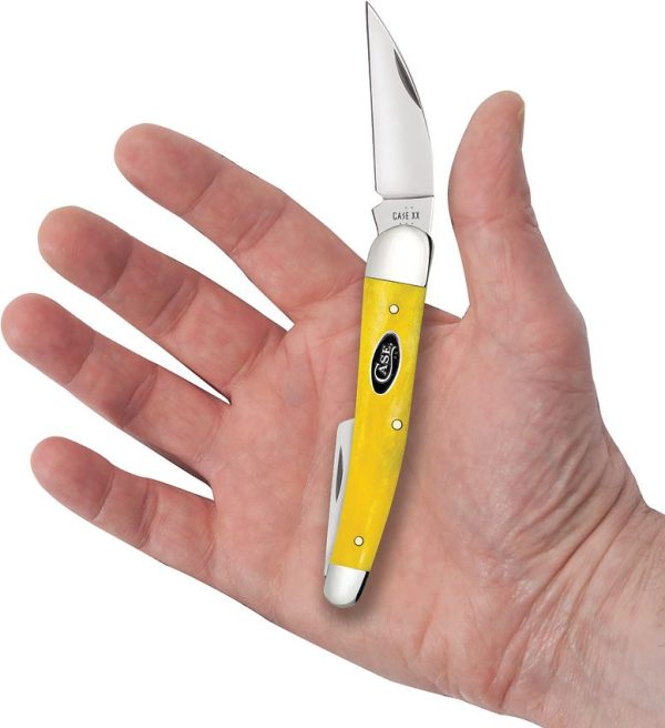 Case Cutlery Seahorse Whittler Yellow Bone Multi-Blade Knife