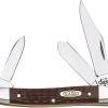 Case Cutlery Medium Stockman Brown Delrin