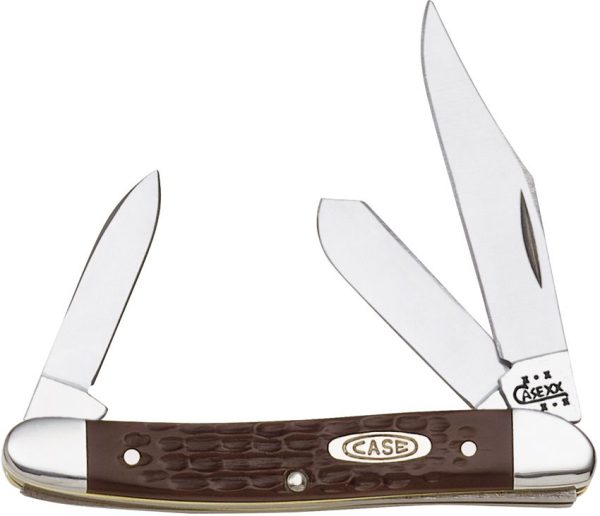 Case Cutlery Medium Stockman Brown Delrin