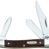 Case Cutlery Medium Stockman Brown Delrin