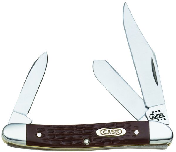 Case Cutlery Medium Stockman Brown Delrin