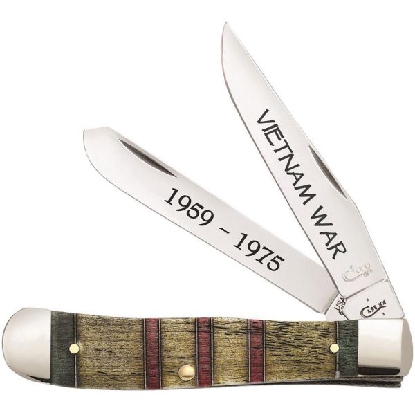 Case Cutlery Vietnam War Trapper 6254 SS Folding Knife