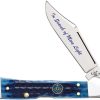 Case Cutlery Masonic Mini Copperlock Blue Bone