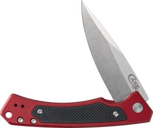 Case Cutlery Marilla S35VN Red Aluminum Handle