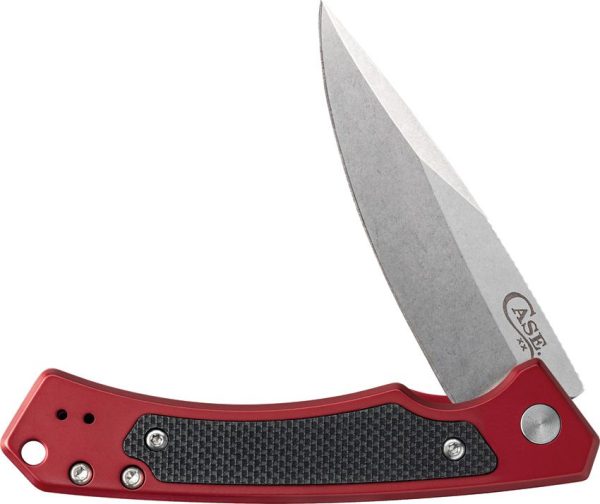 Case Cutlery Marilla S35VN Red Aluminum Handle