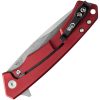 Case Cutlery Marilla S35VN Red Aluminum Handle