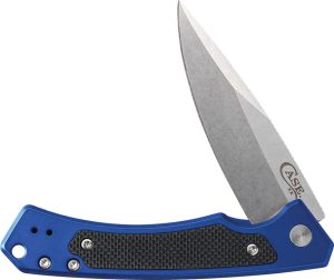 CA25882.jpg Case Cutlery Marilla S35VN Blue Aluminum Framelock