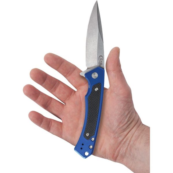 Case Cutlery Marilla S35VN Blue Aluminum Framelock