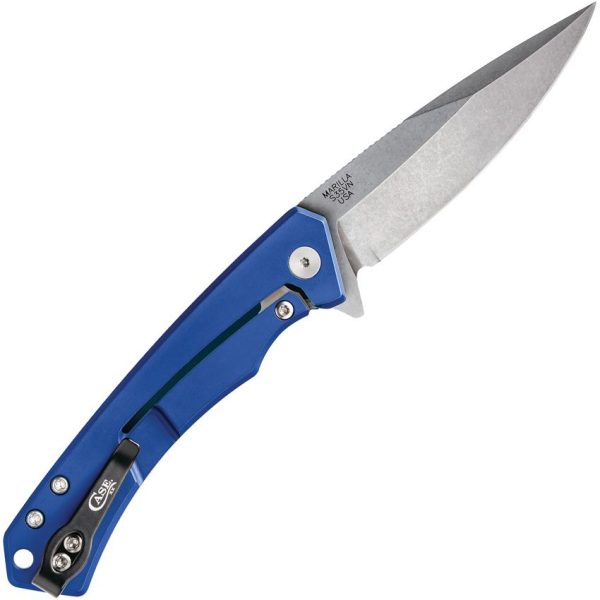 Case Cutlery Marilla S35VN Blue Aluminum Framelock