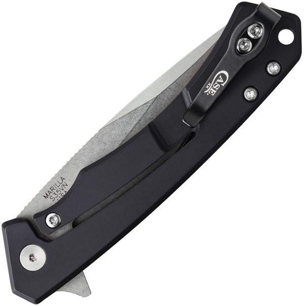 Case Cutlery Marilla Framelock S35VN Black/White CF