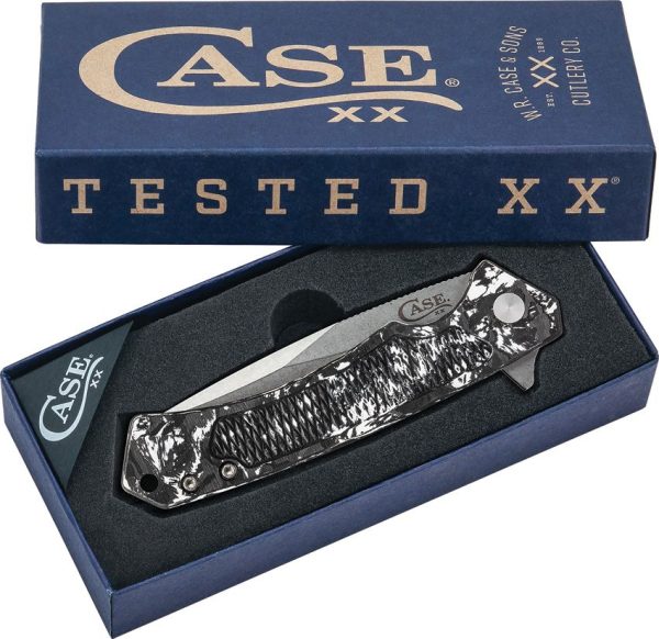 Case Cutlery Marilla Framelock S35VN Black/White CF