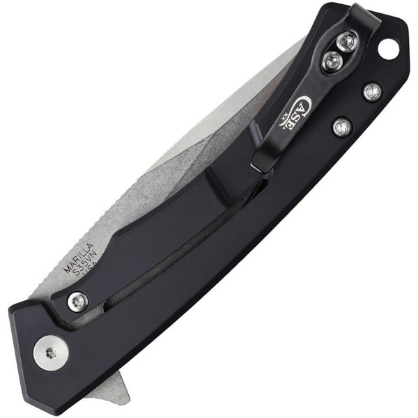 Case Cutlery Marilla Framelock S35VN Blue Carbon Fiber