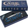 Case Cutlery Marilla Framelock S35VN Blue Carbon Fiber
