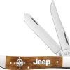 Case Cutlery Jeep Mini Trapper Antique Bone