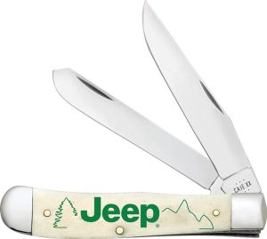 Case Cutlery Jeep Trapper Natural Bone Stainless