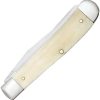 Case Cutlery Jeep Trapper Natural Bone Stainless