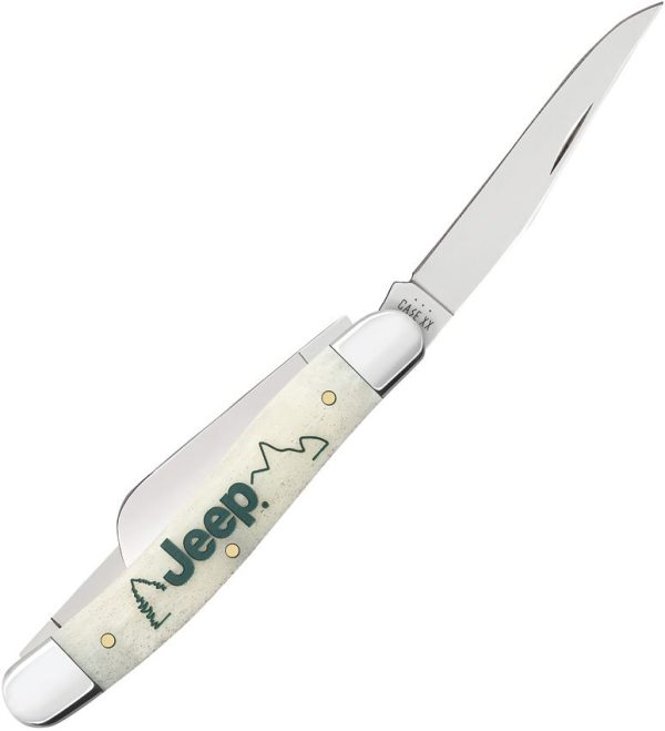 Case Cutlery Jeep Medium Stockman - Bone Handle
